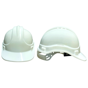 Beyaz Düz  Baret KB610 (Kulaklık Takılabilir)